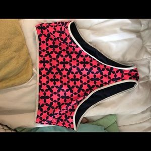 american eagle high wasted bathing suit bottoms